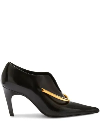 Jil Sander Lowheel Booties In Black