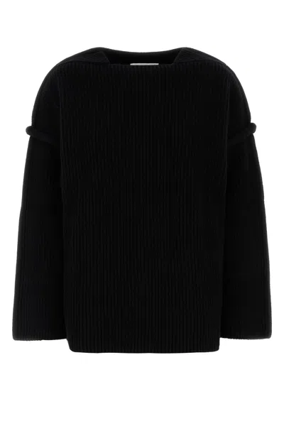Jil Sander Ls Jumper-xs Nd  Female In Black