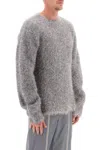 JIL SANDER LUREX AND MOHAIR SWEATER