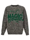 Jil Sander Magic Orchestra Sweater In Gray