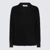 JIL SANDER JIL SANDER BLACK WOOL KNITWEAR