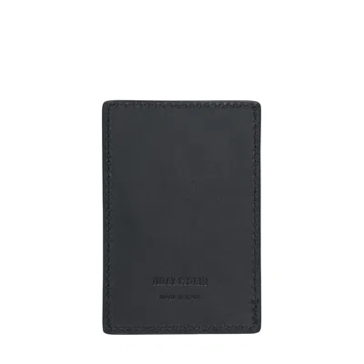 Jil Sander Magnetic Card Holder Soft Calf