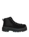Jil Sander Man Ankle Boots Black Size 9 Leather In Black