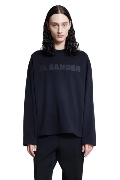 Jil Sander Man Black T-shirts & Tank Tops