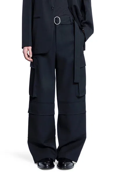 Jil Sander Man Black Trousers