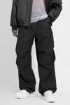 JIL SANDER MAN BLACK TROUSERS