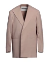 Jil Sander Man Blazer Dove Grey Size 40 Wool In Grey