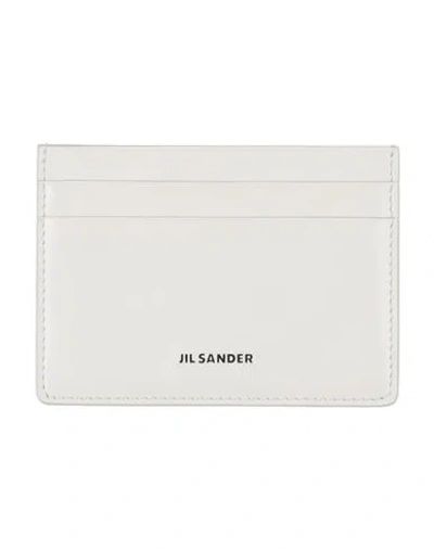 Jil Sander Man Cardholder White Size - Leather