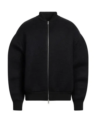 Jil Sander Logo Sweatshirt In Black