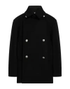 Jil Sander Man Coat Black Size 38 Wool In Black