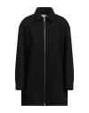 Jil Sander Man Coat Black Size 46 Wool In Black