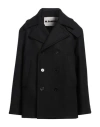 Jil Sander+ Man Coat Black Size L Wool In Black