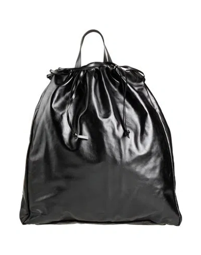 Jil Sander Man Handbag Black Size - Cow Leather