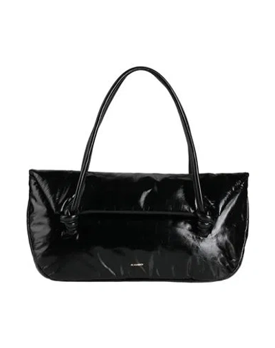 Jil Sander Man Handbag Black Size - Cow Leather, Ovine Leather