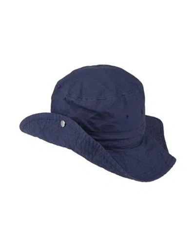 Jil Sander + Man Hat Midnight Blue Size M Cotton