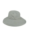 Jil Sander + Man Hat Sage Green Size L Cotton In Green