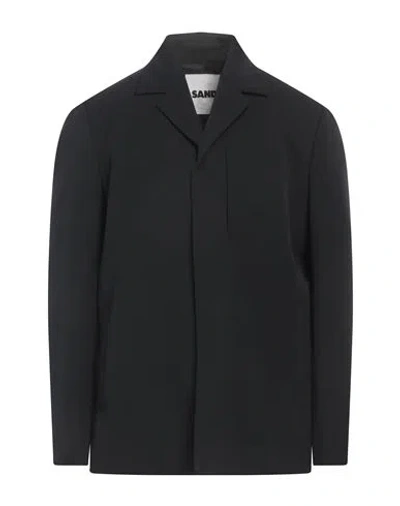 Jil Sander Man Jacket Black Size 40 Wool