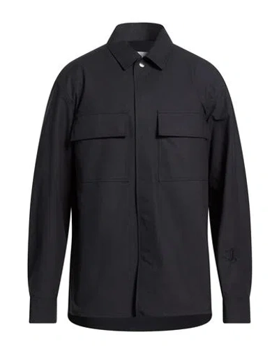 Jil Sander + Man Jacket Midnight Blue Size 40 Cotton In Black