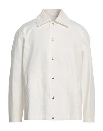 Jil Sander Man Jacket Off White Size 44 Cotton
