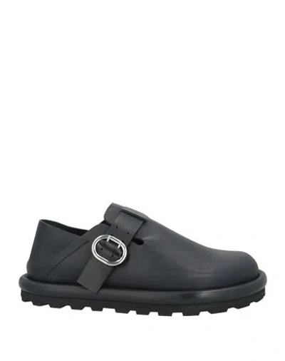 Jil Sander Man Loafers Black Size 10 Cowhide