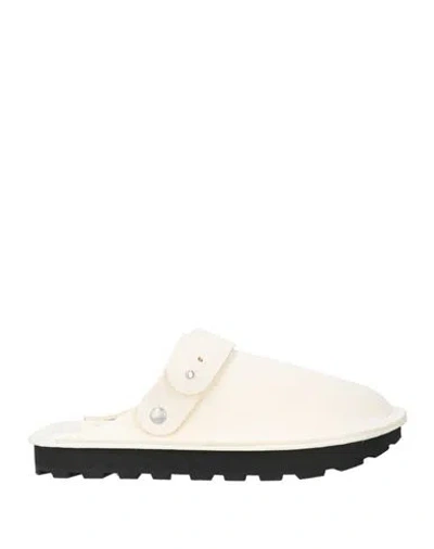 Jil Sander Man Mules & Clogs Off White Size 9 Leather