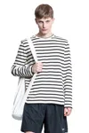 Jil Sander Bluejay Cotton Long Sleeved Top In Black