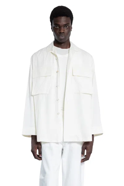 Jil Sander Man Off-white Shirts