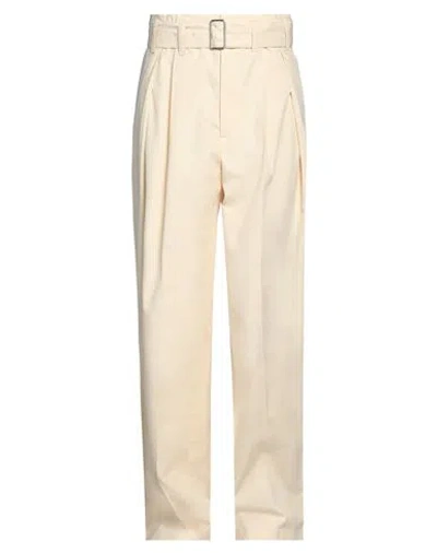 Jil Sander Man Pants Beige Size 30 Cotton, Polyester In Neutral