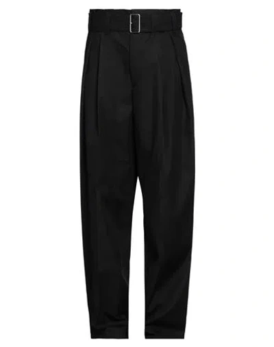 Jil Sander Man Pants Black Size 34 Cotton, Polyester