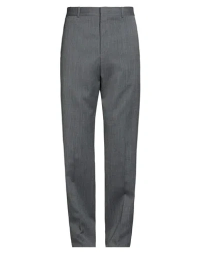Jil Sander Man Pants Grey Size 36 Wool In Gray