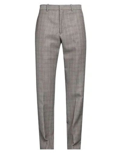 Jil Sander Man Pants Lead Size 34 Virgin Wool In Gray