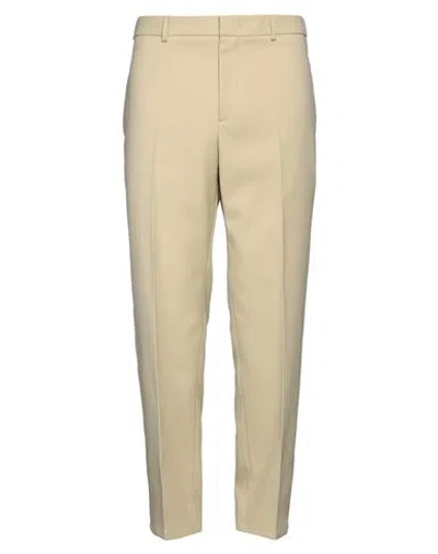 Jil Sander Man Pants Sand Size 34 Polyester In Beige