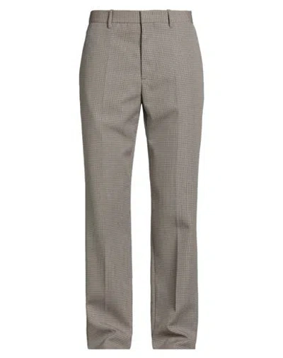 Jil Sander Man Pants Sand Size 34 Virgin Wool In Multi