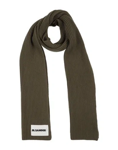 Jil Sander+ Man Scarf Military Green Size - Wool