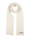 Jil Sander + Man Scarf White Size - Wool