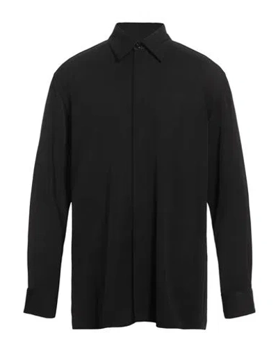 JIL SANDER JIL SANDER MAN SHIRT BLACK SIZE 15 ½ VISCOSE