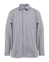 Jil Sander Man Shirt Lilac Size 15 ¾ Cotton In Gray