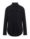 Jil Sander + Man Shirt Midnight Blue Size M Cotton In Blue