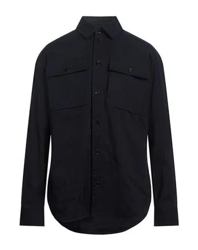 Jil Sander+ Man Shirt Midnight Blue Size M Cotton