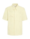 Jil Sander Man Shirt Pastel Yellow Size 15 ½ Cotton In Yellow