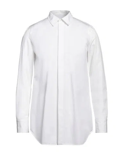 Jil Sander Man Shirt White Size 15 ½ Cotton