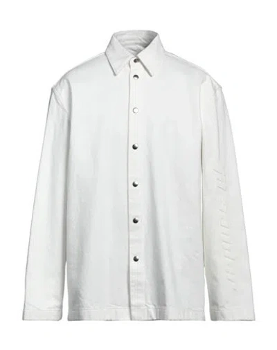 JIL SANDER JIL SANDER MAN SHIRT WHITE SIZE 15 ¾ COTTON