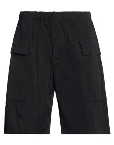 Jil Sander + Man Shorts & Bermuda Shorts Black Size 30 Cotton
