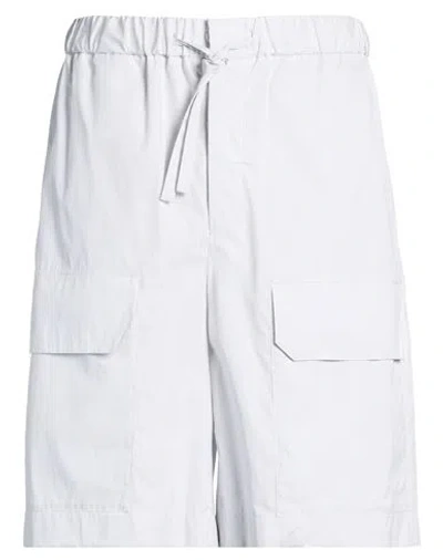 Jil Sander Man Shorts & Bermuda Shorts White Size 28 Cotton