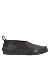 Jil Sander Man Sneakers Black Size 6 Leather In Black