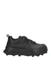 Jil Sander Man Sneakers Black Size 9 Calfskin