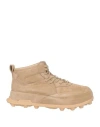 Jil Sander Man Sneakers Camel Size 8 Leather In Beige