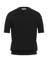 Jil Sander Man Sweater Black Size 38 Virgin Wool