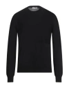 Jil Sander Man Sweater Military Green Size 44 Wool In Black