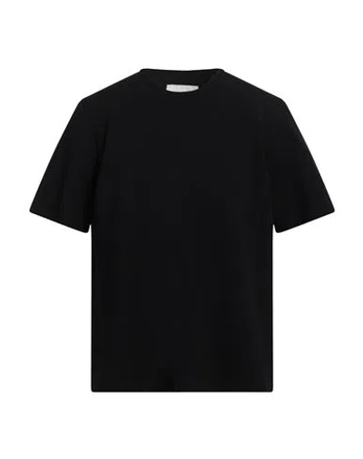 Jil Sander Man Sweater Black Size 38 Viscose, Polyester